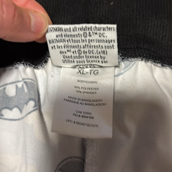 Batman Super Soft Pajama Wide Leg Pants - Picture 5 of 6